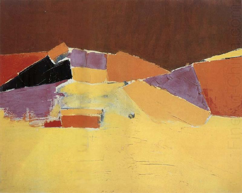 Abstract Figure, Nicolas de Stael